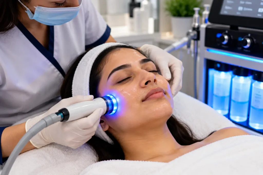 HydraFacial LED Light Treatment Benefits